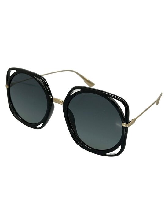 Dior Sunglasses Black Gold Eyewear